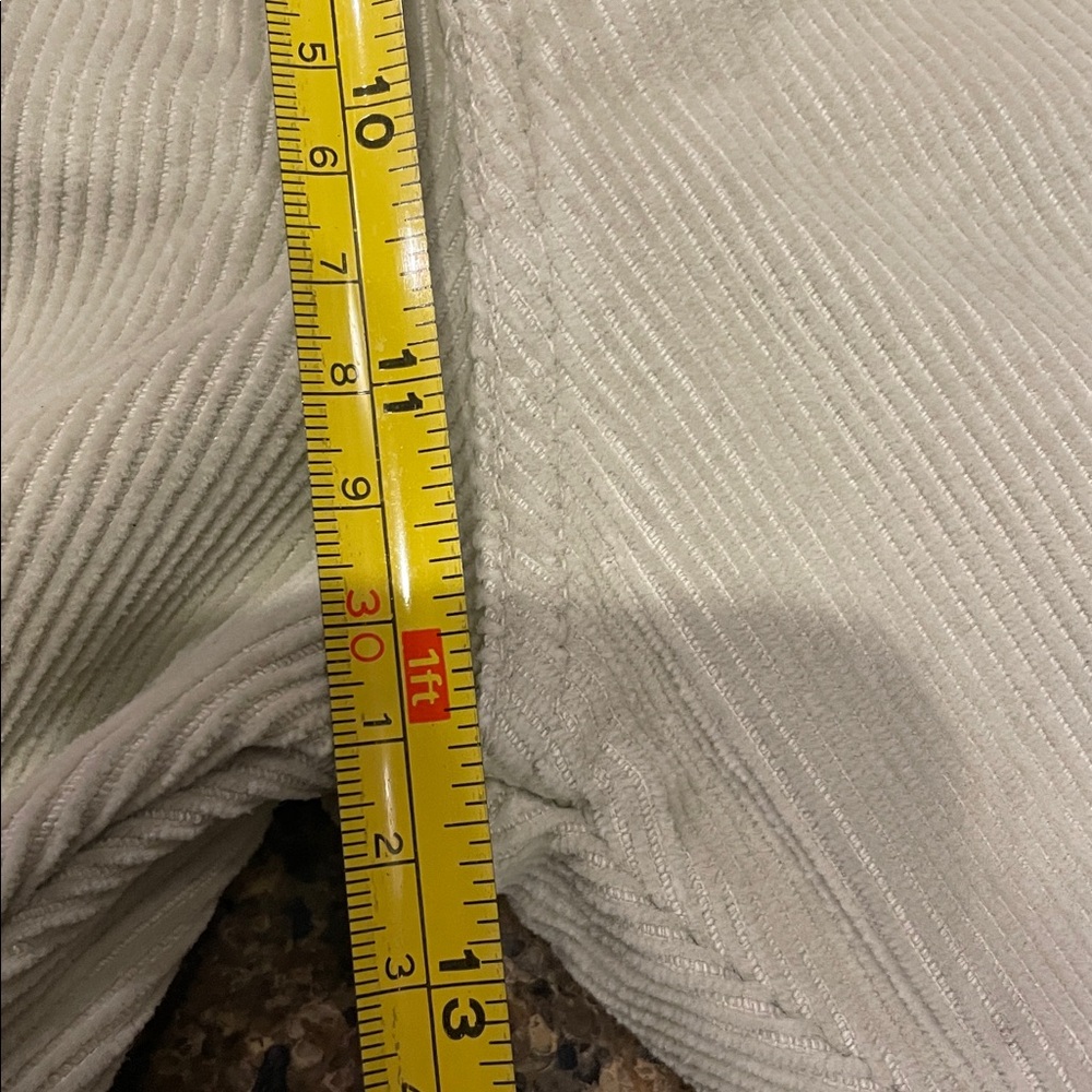 VTG Levis Silver Tab 90’s Men Loose Wide Leg Utility Tan Corduroy Pant NWOT’s 34 - Picture 13 of 14